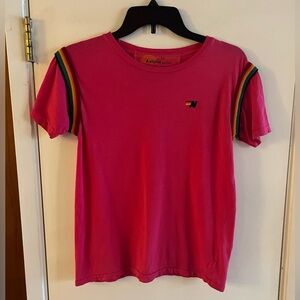 Aviator Nation Pink Tee